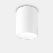 потолочный светильник цилиндрической формы белого цвета