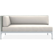 IFDMFDD43W23 Ethimo Infinity Модульный диван XL / Угол справа, теплый белый