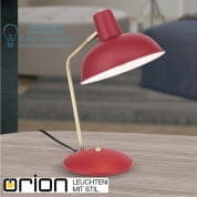 Лампа для рабочего стола Orion Fedra LA 4-1190 rot/Patina