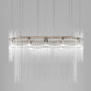 Vistosi Diadema SP 02 люстра из металла и кристалла