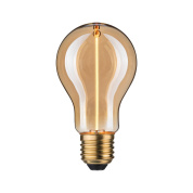 декоративная LED-лампа в форме груши из золотистого стекла