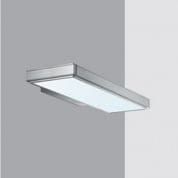 5195 iPlan iGuzzini indoor wall-mounted luminaire - 640x200 mm H 50 mm - warm white LED - DALI + INVERTER