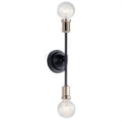 Armstrong Wall Sconce Black настенный светильник 43195BK Kichler