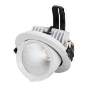 024031 Arlight Светильник LTD-EXPLORER-R130-20W Warm3000 (WH, 38 deg)