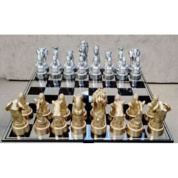 56918 Object Chess Animals 60x60cm Kare design декор