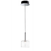 SPSPILLGCSCRG4L Axolight Spillray SP L современная люстра со стеклянным плафоном хром; прозрачный