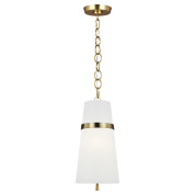 подвесной светильник с текстильным льняным абажуром