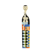 21502705 Wooden Doll Vitra Деревянная фигурка с черепом и геометрическим орнаментом