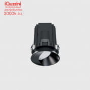 QA70 Laser iGuzzini Fixed round recessed luminaire - Minimal - Wall Washer - Chrome