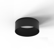 рамка для светильника матовый чёрный