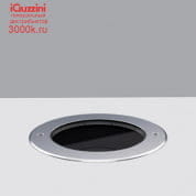 E171 Light Up iGuzzini Recessed floor luminaire Earth D=250 mm - Warm White - Adjustable Medium optic - DALI