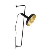 20165-95 WHIZZ WALL LAMP 1XE27 BLACK GOLD настенный светильник Faro barcelona