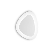 настенно-потолочный светильник треугольной формы с белым корпусом