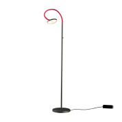 торшер с изогнутым штативом и направленным светом