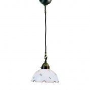 Kolarz Nonna 731.30.70 подвесной светильник состаренная латунь ø20cm высота 22cm мин. высота 32cm макс. высота 172cm 1 лампа e27