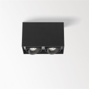 накладной потолочный светильник с двумя источниками света