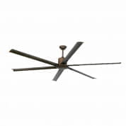 33462A Faro ANDROS Brown ceiling fan with DC motor люстра-вентилятор темно коричневый