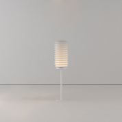 Slicing Stem PT Out Artemide Slicing садовый светильник-столбик с продольными прорезями и мягким свечением