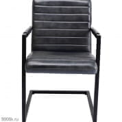86673 Консольное кресло Lola Leather Grey Kare Design