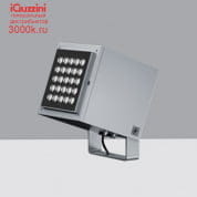 BV62 iPro iGuzzini Floodlight with bracket - WNC Leds (white tuning) - 220÷240V ac electronic control gear- DMX512-RDM - Spot optic