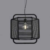 ACB Iluminacion Corda 3901/50 Подвесной светильник Textured Black/Black, LED E27 1x15W