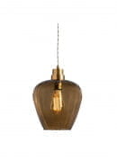 Giselle Amber Single Drop Pendant  Heathfield PD-GISE-ABRS-AMBR-001