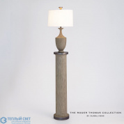 Column Floor Lamp-Grey Sandblasted Oak Global Views торшер