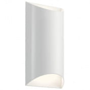 Wesley 2 Light LED Wall Light Architectural White уличный настенный светильник 49279WHLED Kichler