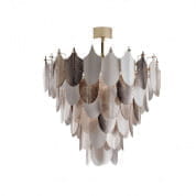 Peacock medium chandelier - 12 lights - london люстра, Villari