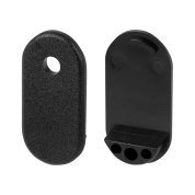 054944 Arlight Комплект заглушек WARDROBE-1530 BLACK