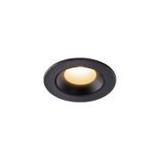 1005499 SLV NUMINOS® XS DL светильник встраиваемый IP44 200мА 7Вт с LED 2700K, 640лм, 20°, черный