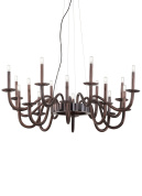 подвесной светильник с шестнадцатью рожками