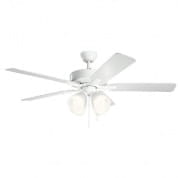 52" Basics Pro Premier Fan White люстра-вентилятор 330016WH Kichler