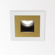 встраиваемый потолочный светильник с квадратной трубой