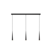 CNO13-1 Grau Niceone TRACE 3/110 BLACK/BLACK Трёхрожковый подвес черный