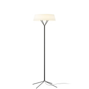 торшер с абажуром на металлической стойке