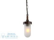 OWEL B MARINE Подвесной светильник из латуни Mullan Lighting MLBP039ANTBRSCL