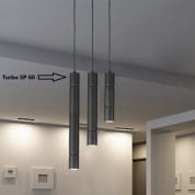 Metal Lux Turbo SP 60 люстра с трубчатым рассеивателем белый 268.611.02