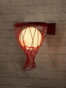 Glowing Basketball In Hoop Wall Sconce Lamp бра FOS Lighting BasketBall-WL1