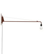 20126501 Potence Vitra Настенный светильник красный с вытянутым кронштейном