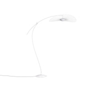 L0840902 VERTIGO Petite Friture Торшер с плафоном лепестковым белый