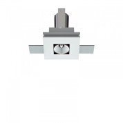 встраиваемый квадратный светильник даунлайт с двойным оптическим модулем