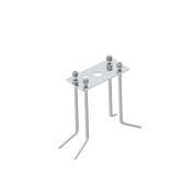 монтажная пластина и штырь для установки светильников