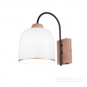 Kolarz Chalet A1352.61.Au настенный светильник ø19cm длина 30cm ширина 19cm мин. высота 30cm макс. высота 30cm 1 лампа e27