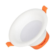 036577 Arlight Светильник MS-BLIZZARD-BUILT-R115-10W Warm3000 (WH, 100 deg, 230V)