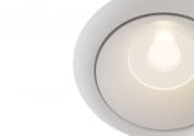 Встраиваемый светильник Yin Maytoni белый DL030-2-01W