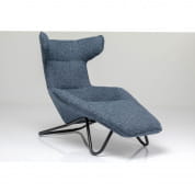 85761 Кресло Relaxchair Гранада темно-синий Kare Design