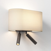 светильник для чтения бронза двойной