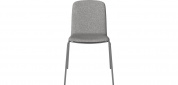 Palm upholstered dining chair with metal legs Bolia кресло