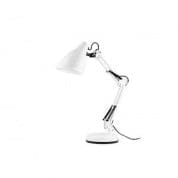 51916 Faro GRU настольная лампа белый 1хE27 11W светильник
